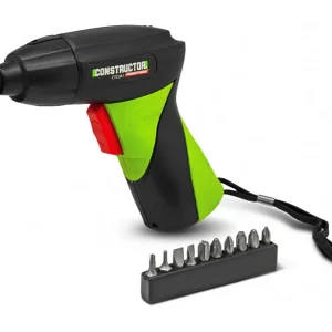 Herlaadbare schroevendraaier 3,6 V Lithium 1,3 Ah – Constructor Herlaadbare schroevendraaier 3,6 V Lithium 1,3 Ah – Constructor
