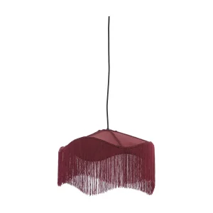 Hanglamp TIFFANY – Ø40×26 cm – Rood Hanglamp TIFFANY – Ø40×26 cm – Rood