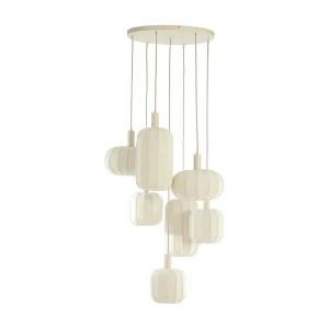 Hanglamp TUFIA – Ø53×34 cm – Wit Hanglamp TUFIA – Ø53×34 cm – Wit