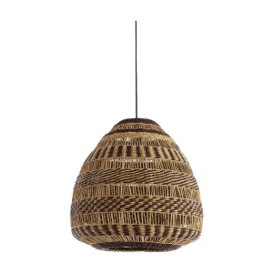 Hanglamp SOLUNA – Ø56×55 cm – Bruin Hanglamp SOLUNA – Ø56×55 cm – Bruin