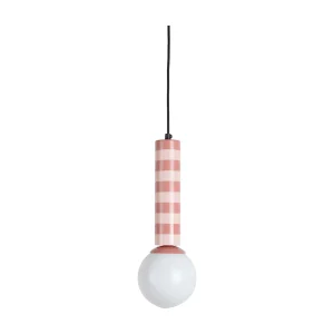 Hanglamp Rayado – 12x12x38 cm – Roze Hanglamp Rayado – 12x12x38 cm – Roze