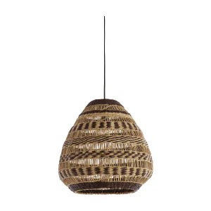 Hanglamp SOLUNA – Ø47×46 cm – Bruin Hanglamp SOLUNA – Ø47×46 cm – Bruin