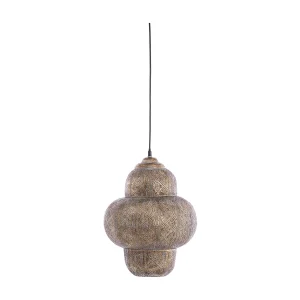 Hanglamp RYOTA – Ø30.5×41 cm – Bruin Hanglamp RYOTA – Ø30.5×41 cm – Bruin