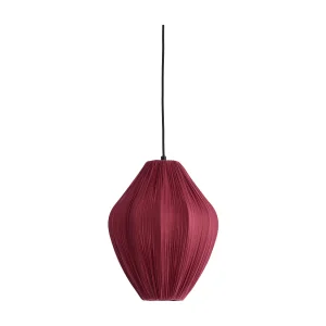 Hanglamp VERITA – Ø31×38 cm – Rood Hanglamp VERITA – Ø31×38 cm – Rood