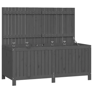 Hara  Tuinbox 147x68x64 cm massief grenenhout grijs