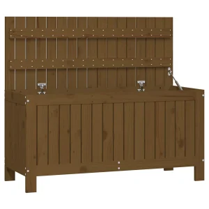 Hara  Tuinbox 108×42,5×54 cm massief grenenhout honingbruin