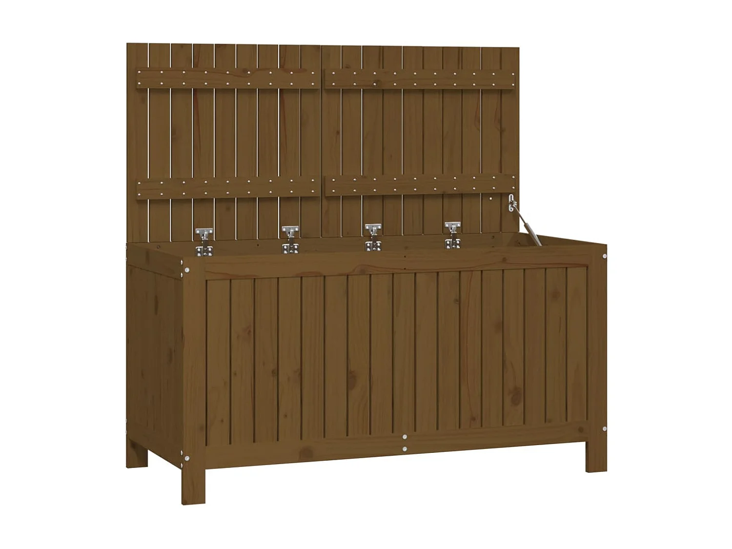 Hara Tuinbox 121x55x64 cm massief grenenhout honingbruin