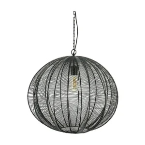 Hanglamp By-Boo – Zwart 53×48 cm – Large Design Hanglamp By-Boo – Zwart 53×48 cm – Large Design