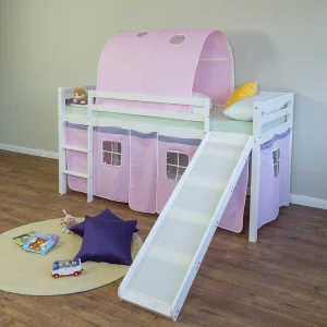 Halfhoogslaper 90×200 cm roze 1488