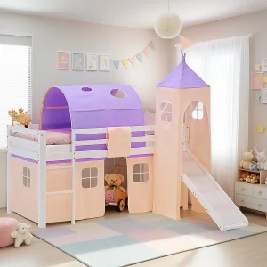 Halfhoogslaper voor kinderen 90×200 cm Wit Halfhoogslaper voor kinderen 90×200 cm Wit