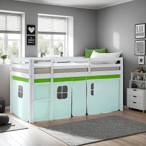 Hefbed 90×200 cm Groen Hefbed 90×200 cm Groen