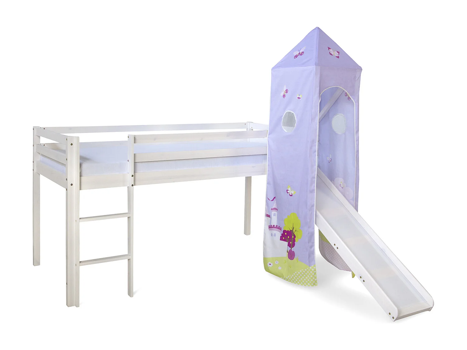 Hefbed 90x200 cm Grenenhout