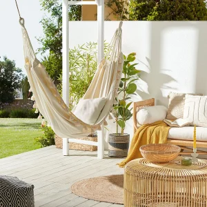Hangmat VERCELLI Katoen Beige