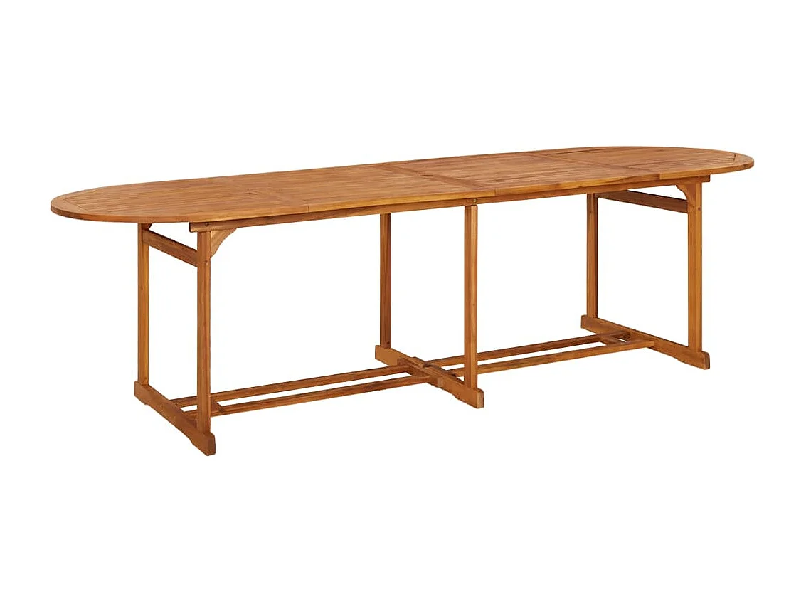 Gideon 13-delige Tuinset 280x90x75 cm massief acaciahout