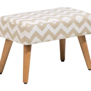 Hocker fluweel bruin TAKOMA Hocker fluweel bruin TAKOMA