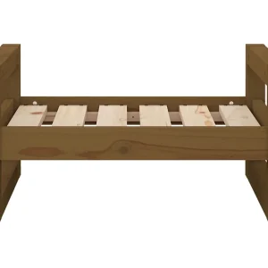 Harelbeke Hondenmand 55,5×45,5×28 cm massief grenenhout honingbruin Harelbeke Hondenmand 55,5×45,5×28 cm massief grenenhout honingbruin