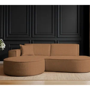 Hoekbank Modena Studio stof Artico, Roest Links Hoekbank Modena Studio stof Artico, Roest Links