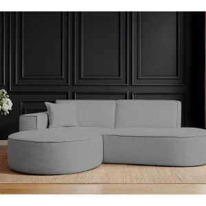 Hoekbank Modena Studio stof Artico, Cement Links