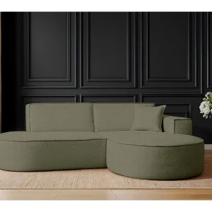 Hoekbank Modena Studio stof Artico, Moss Rechts Hoekbank Modena Studio stof Artico, Moss Rechts