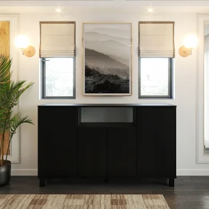 Grote ladekast 140cm – ZWART – Ruim en modern woonkamer meubel- TV LOFT Grote ladekast 140cm – ZWART – Ruim en modern woonkamer meubel- TV LOFT