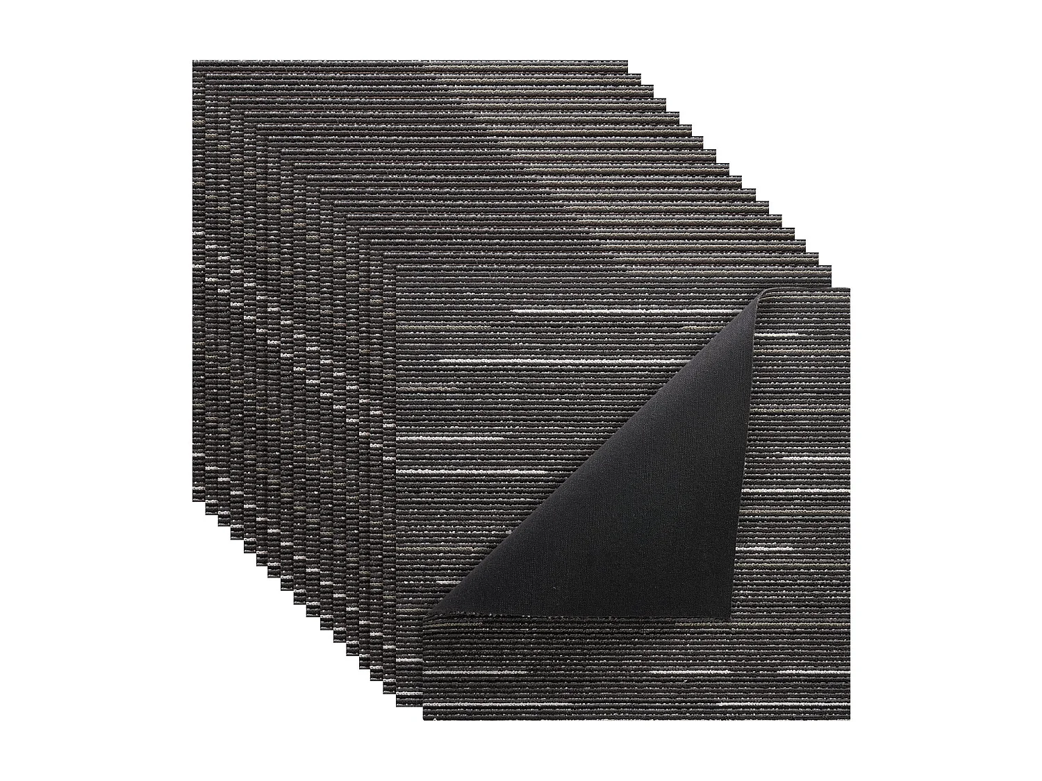 Herbruikbare Tapijttegel SucceBuy, 61x61 cm, Set van 24, Dekking 8,9 ㎡, Dikte 6 mm, Kortpolig, Zachte Modulaire Vierkante Vloerbedekking voor Woonkamer