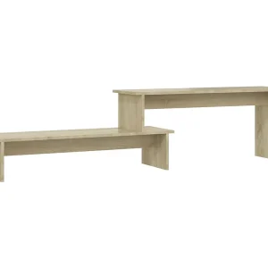 Gritnir Tv-meubel 180x30x43 cm bewerkt hout sonoma eikenkleurig Gritnir Tv-meubel 180x30x43 cm bewerkt hout sonoma eikenkleurig
