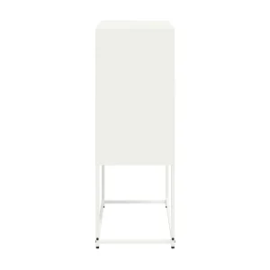 Hampden  Tv-meubel 68x39x60,5 cm staal wit