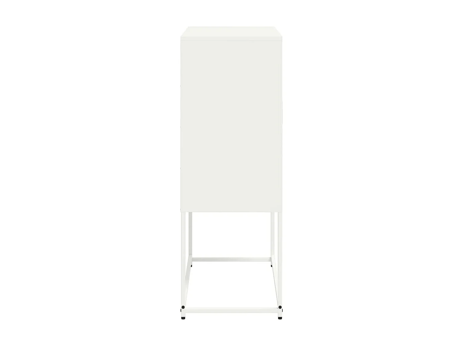 Hampden Tv-meubel 68x39x60,5 cm staal wit