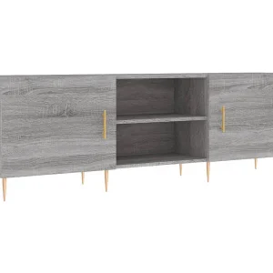 Hermanni Tv-meubel 150x30x50 cm bewerkt hout grijs sonoma eikenkleurig Hermanni Tv-meubel 150x30x50 cm bewerkt hout grijs sonoma eikenkleurig