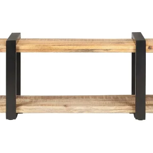Gokce Tv-meubel 90x40x40 cm ruw mangohout Gokce Tv-meubel 90x40x40 cm ruw mangohout
