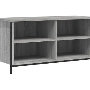 Giuliano  Tv-meubel 100x40x50 cm bewerkt hout grijs sonoma eikenkleurig