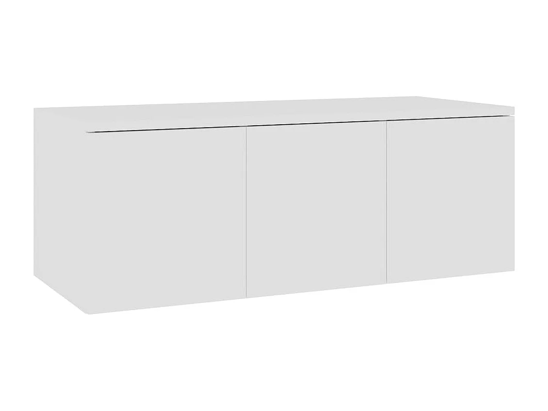Hetty Tv-meubel 80x34x30 cm bewerkt hout wit
