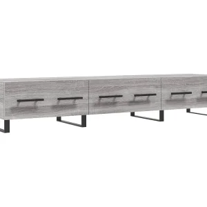Hermitage  Tv-meubel 150x36x30 cm bewerkt hout grijs sonoma eikenkleurig