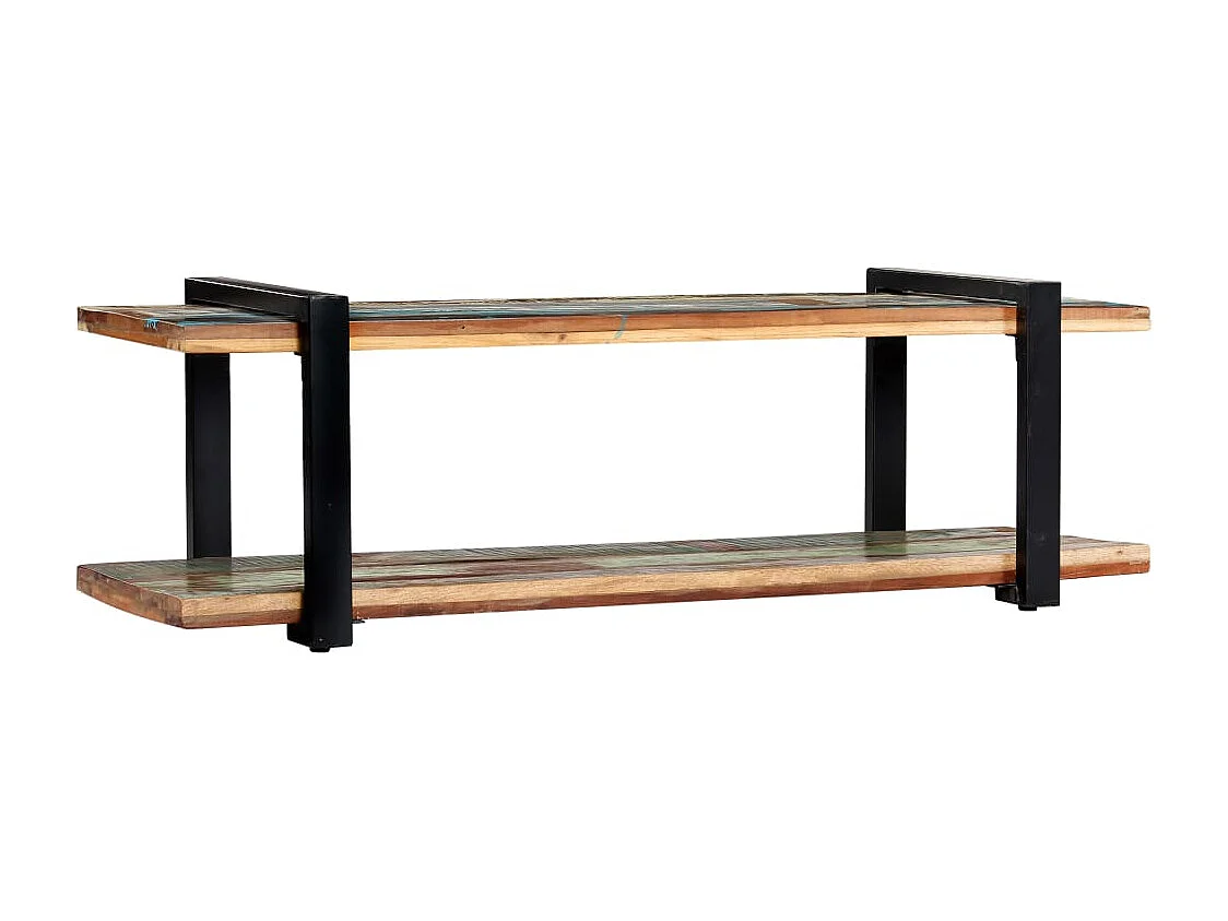 Gokce Tv-meubel 130x40x40 cm massief gerecycled hout