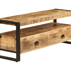 Gudrunn  Tv-meubel 120x35x45 cm massief mangohout