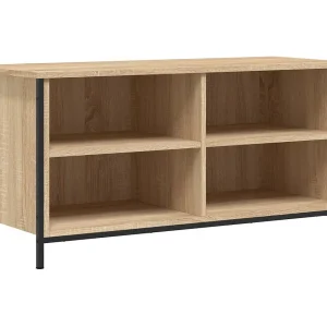 Giuliano  Tv-meubel 100x40x50 cm bewerkt hout sonoma eikenkleurig