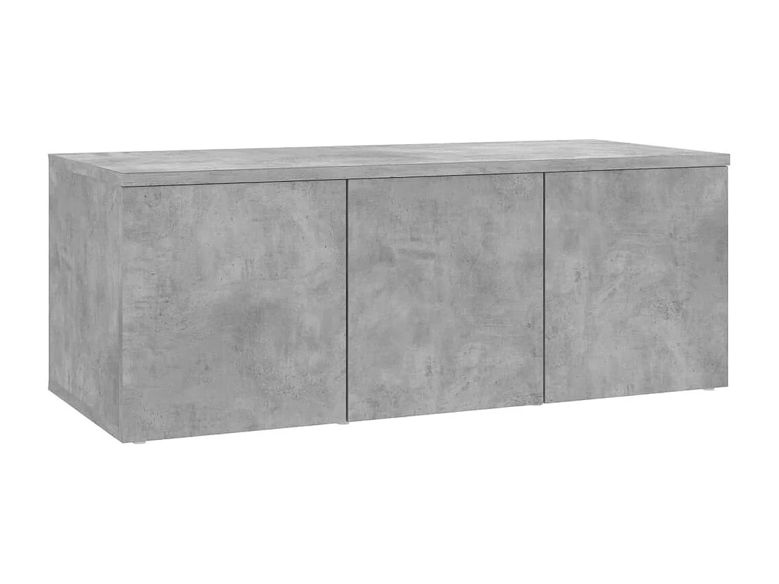 Hetty Tv-meubel 80x34x30 cm bewerkt hout betongrijs
