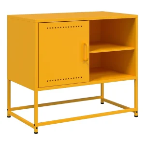Hampden  Tv-meubel 68x39x60,5 cm staal mosterdgeel