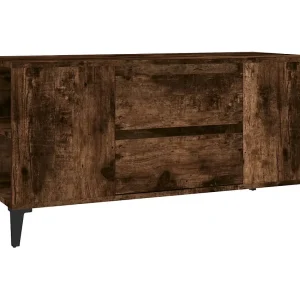 Hermiston Tv-meubel 102×44,5×50 cm bewerkt hout gerookt eikenkleurig Hermiston Tv-meubel 102×44,5×50 cm bewerkt hout gerookt eikenkleurig