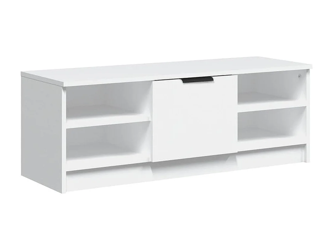 Hilrik Tv-meubel 102x35,5x36,5 cm bewerkt hout wit