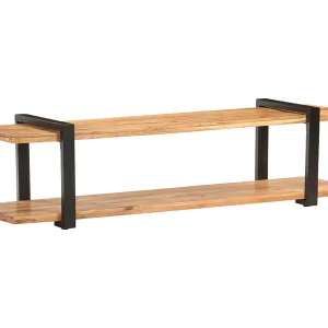 Gokce Tv-meubel 160x40x40 cm massief acaciahout Gokce Tv-meubel 160x40x40 cm massief acaciahout