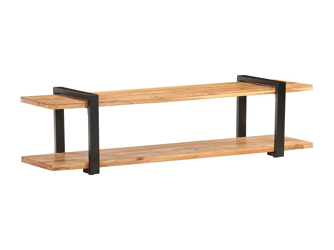 Gokce Tv-meubel 160x40x40 cm massief acaciahout