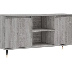Grylor Tv-meubel 104x35x50 cm bewerkt hout grijs sonoma eikenkleurig Grylor Tv-meubel 104x35x50 cm bewerkt hout grijs sonoma eikenkleurig