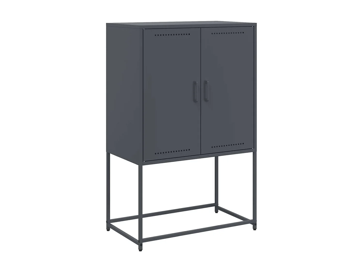 Hampden Tv-meubel 68x39x60,5 cm staal zwart