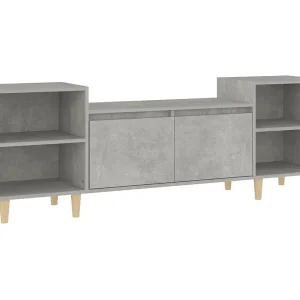Grylis Tv-meubel 160x35x55 cm bewerkt hout betongrijs Grylis Tv-meubel 160x35x55 cm bewerkt hout betongrijs