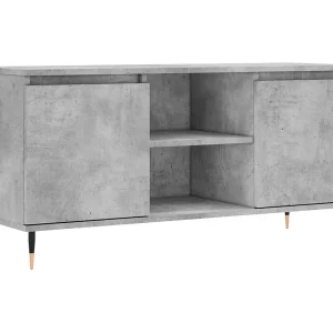 Grylor Tv-meubel 104x35x50 cm bewerkt hout betongrijs Grylor Tv-meubel 104x35x50 cm bewerkt hout betongrijs