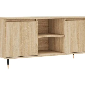 Grylor Tv-meubel 104x35x50 cm bewerkt hout sonoma eikenkleurig Grylor Tv-meubel 104x35x50 cm bewerkt hout sonoma eikenkleurig