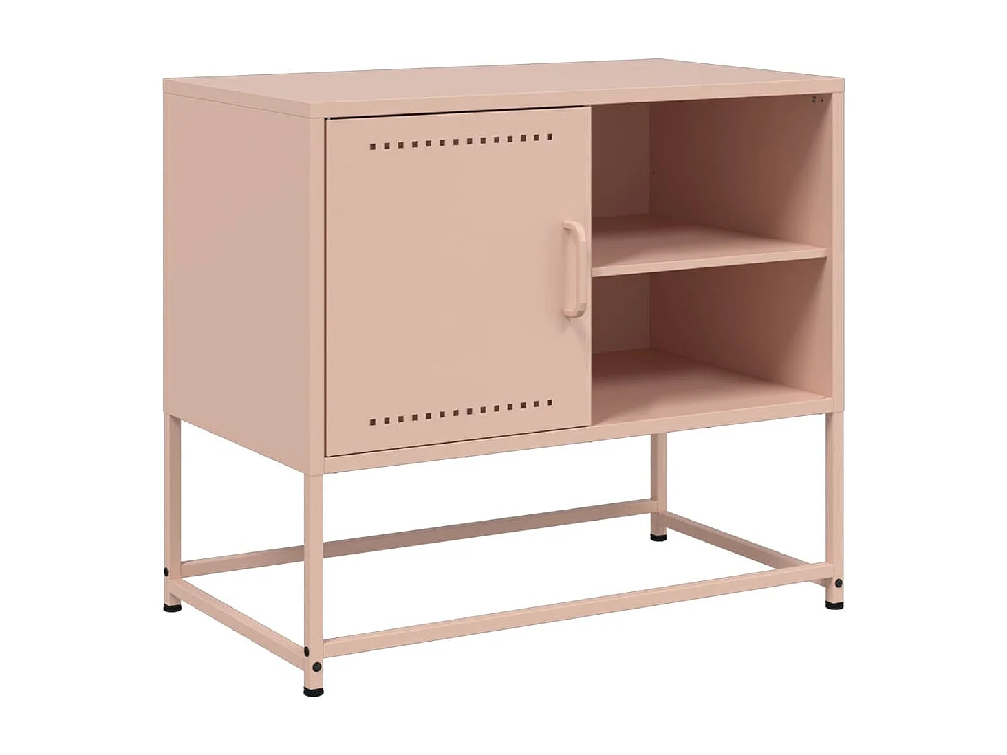 Hampden Tv-meubel 68x39x60,5 cm staal roze