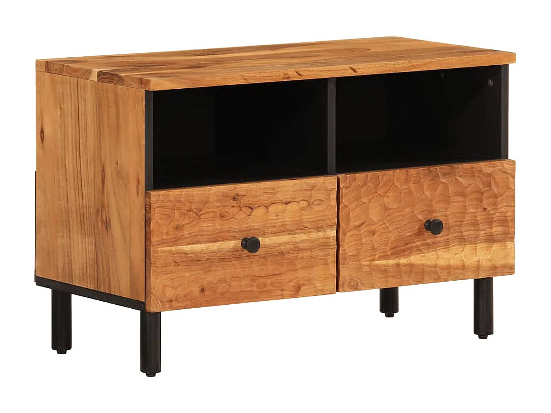 Gudven Tv-meubel 70x33x46 cm massief acaciahout