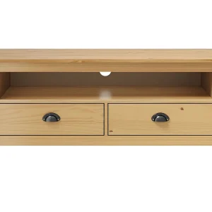 Heidi Tv-meubel ll 110x40x47 cm grenenhout honingbruin Heidi Tv-meubel ll 110x40x47 cm grenenhout honingbruin
